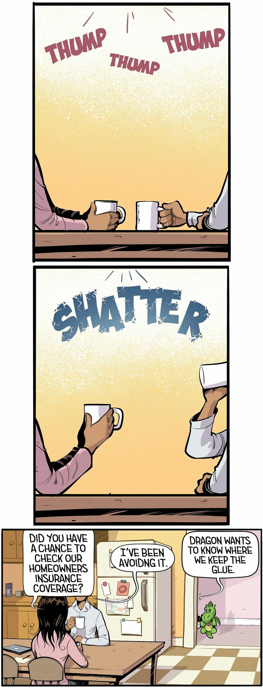 Comics Show In A Creative And Fun Way How A Little Girl Sees Life