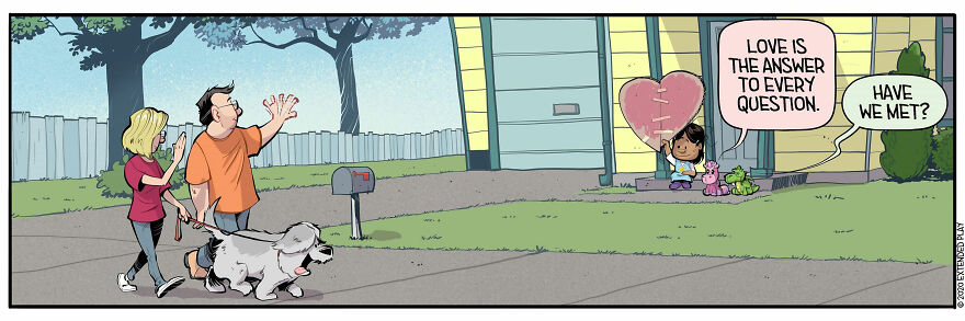 Comics Show In A Creative And Fun Way How A Little Girl Sees Life