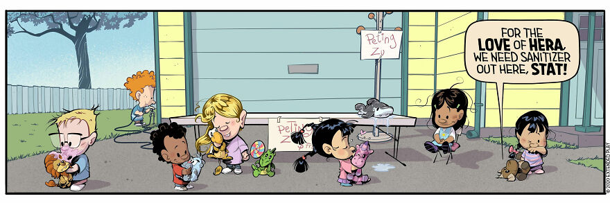 Comics Show In A Creative And Fun Way How A Little Girl Sees Life