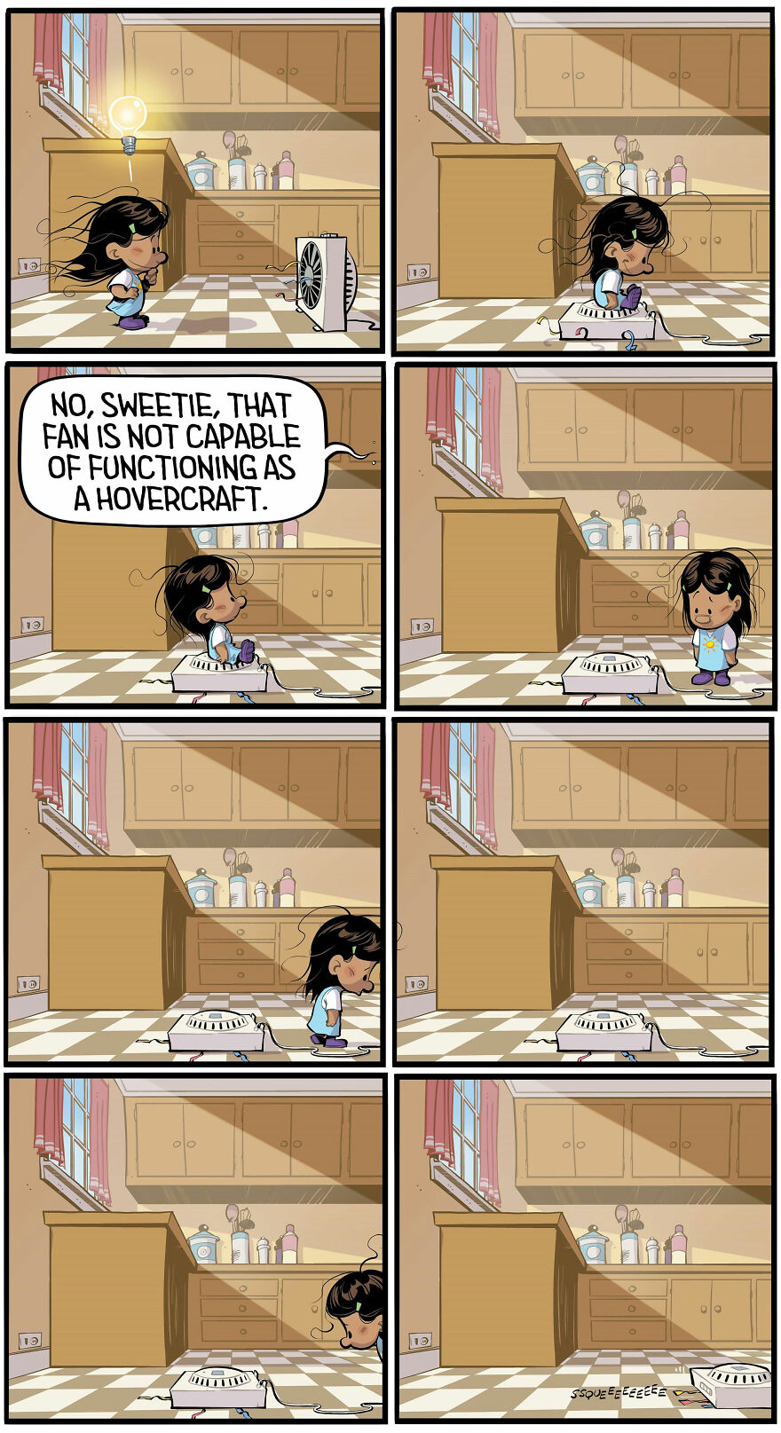 Comics Show In A Creative And Fun Way How A Little Girl Sees Life