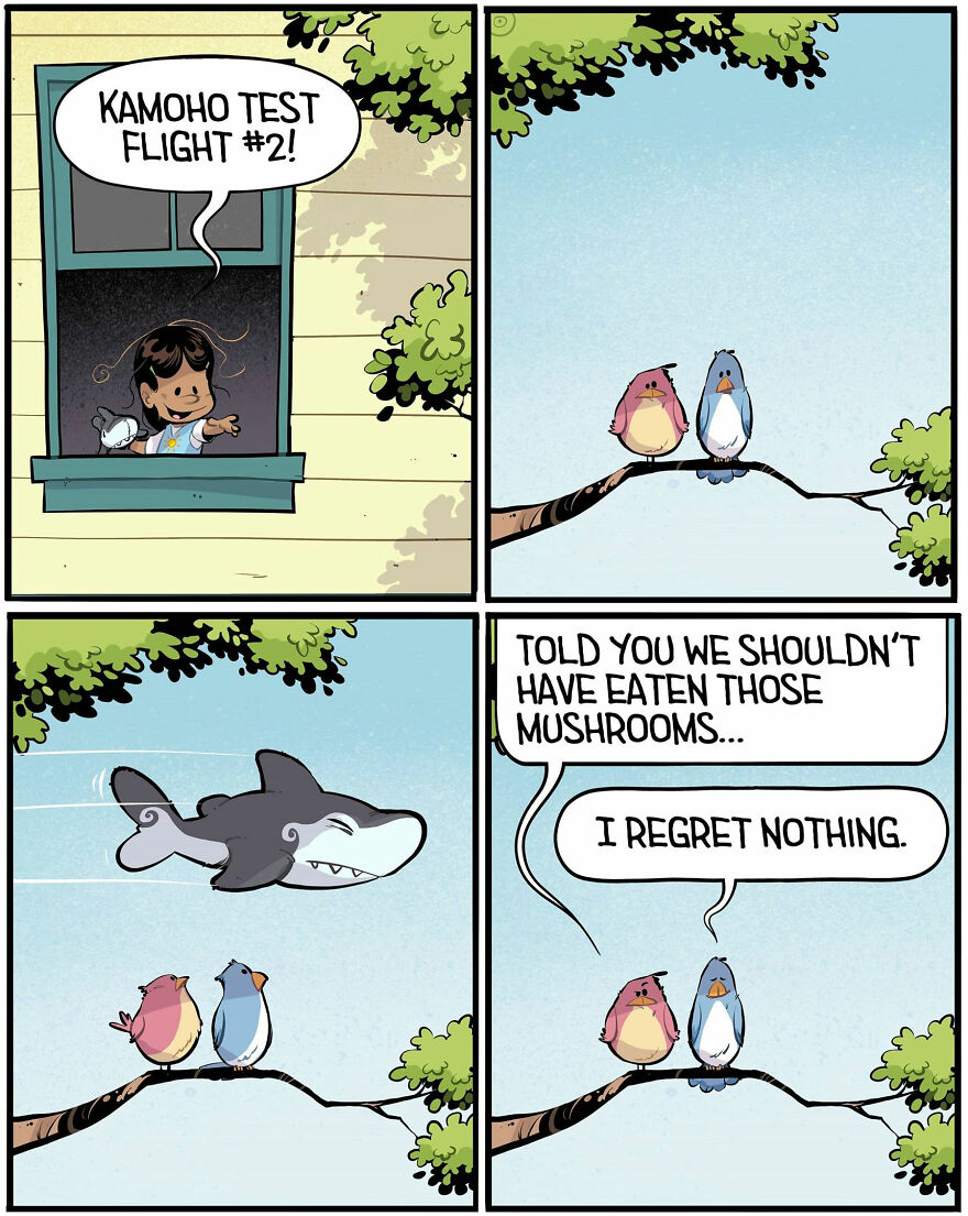 Comics Show In A Creative And Fun Way How A Little Girl Sees Life