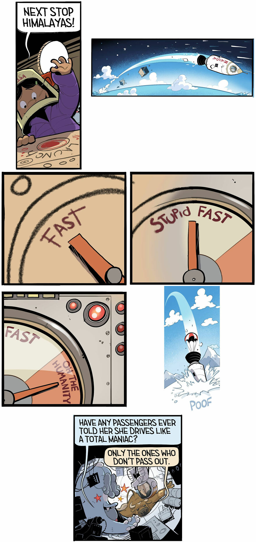 Comics Show In A Creative And Fun Way How A Little Girl Sees Life