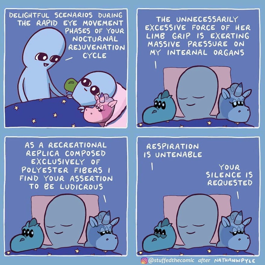 Comics Show In A Creative And Fun Way How A Little Girl Sees Life