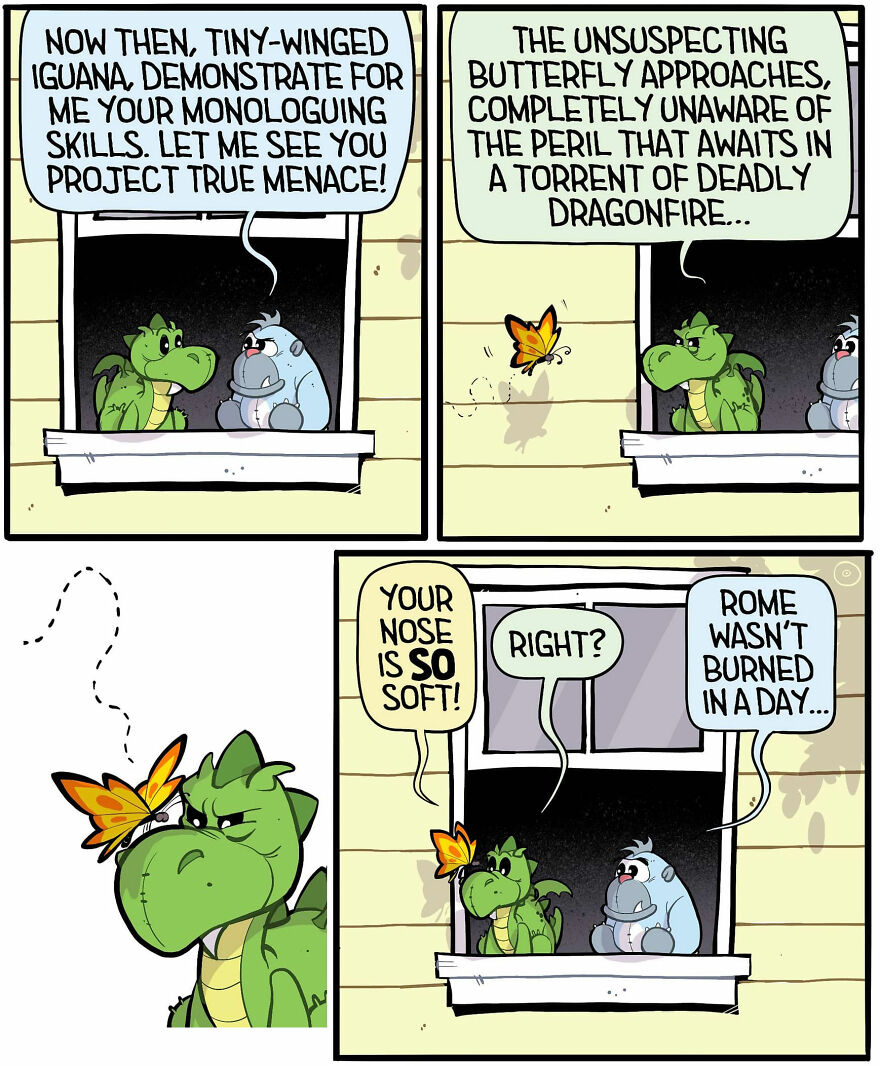 Comics Show In A Creative And Fun Way How A Little Girl Sees Life