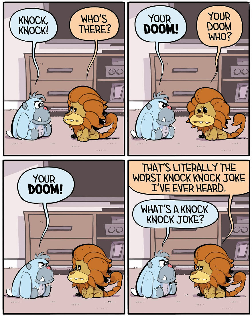 Comics Show In A Creative And Fun Way How A Little Girl Sees Life