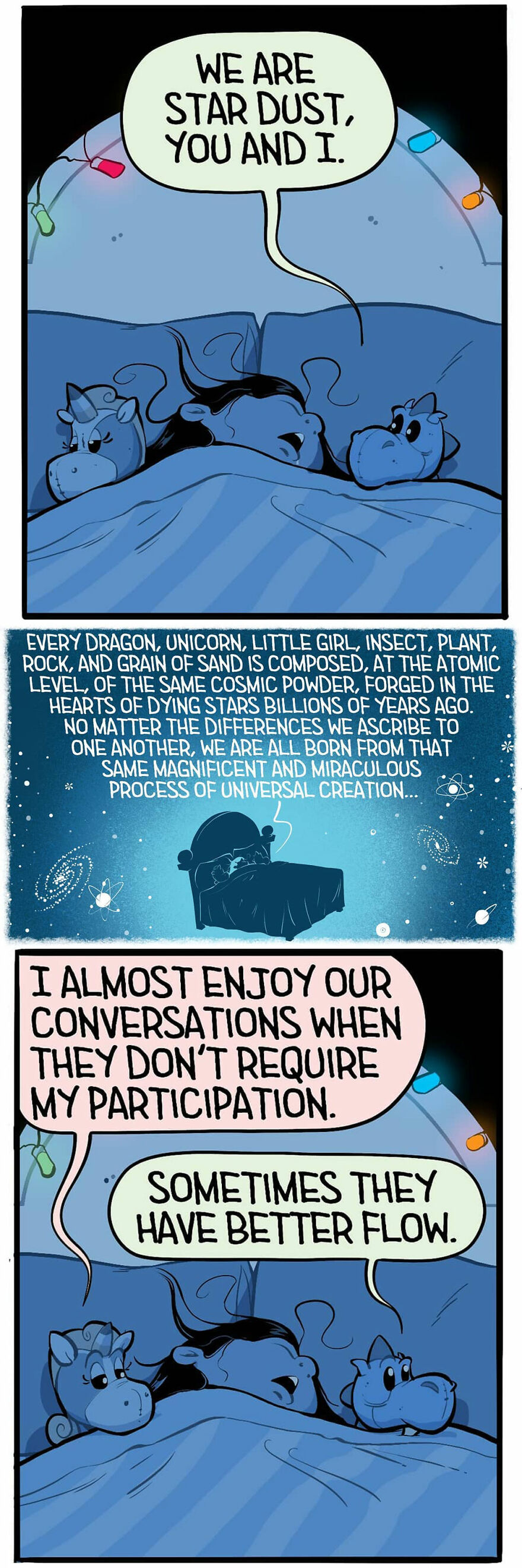 Comics Show In A Creative And Fun Way How A Little Girl Sees Life