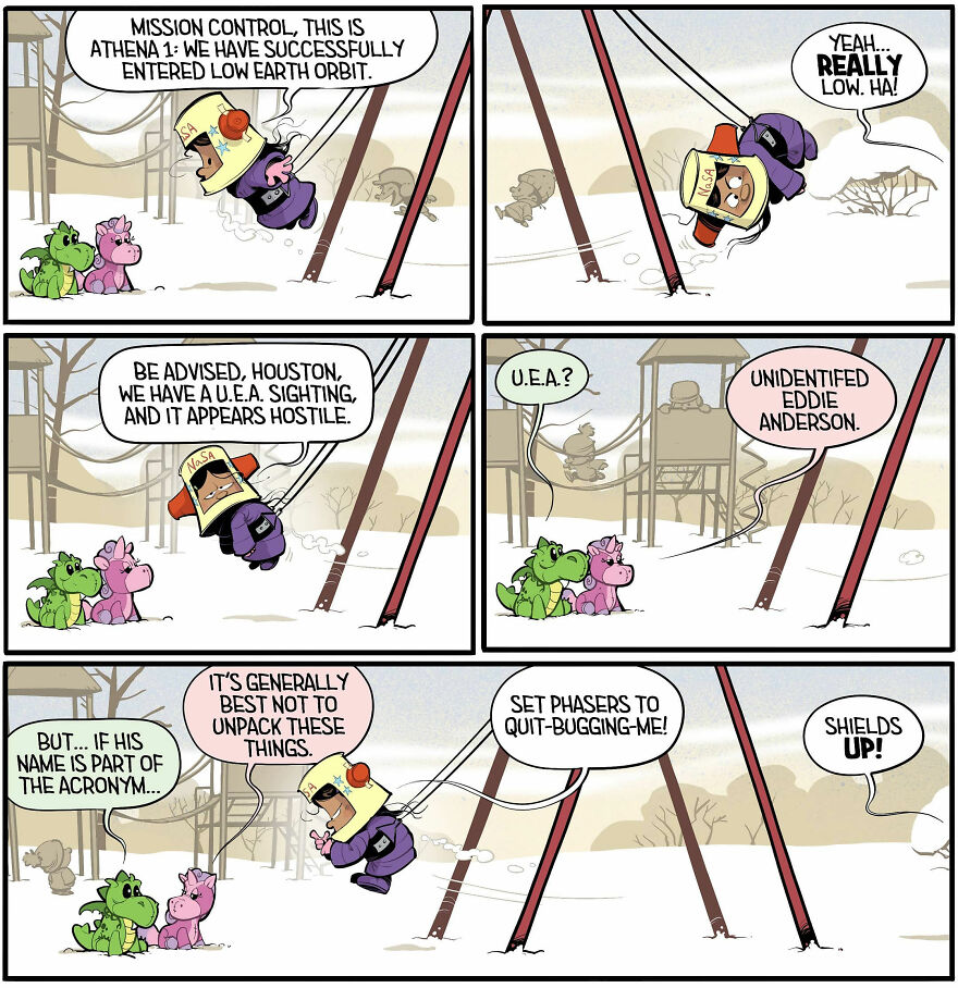 Comics Show In A Creative And Fun Way How A Little Girl Sees Life