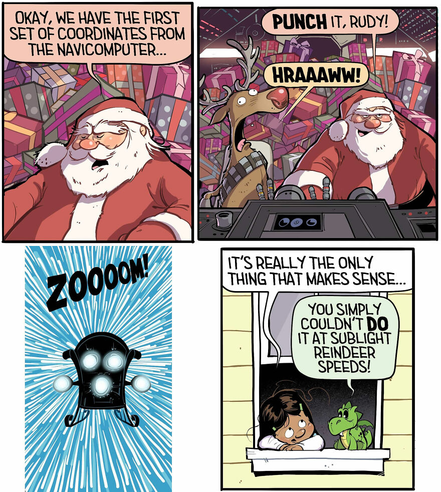 Comics Show In A Creative And Fun Way How A Little Girl Sees Life