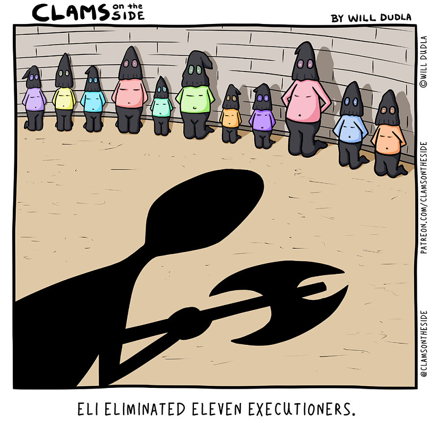 Alphabetically-Alliterate-Comics-Clams-On-The-Side-Will-Dudla