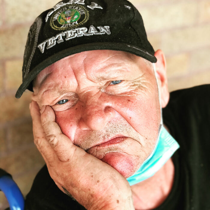Sarge, Homeless Veteran Who Carries War On His Face