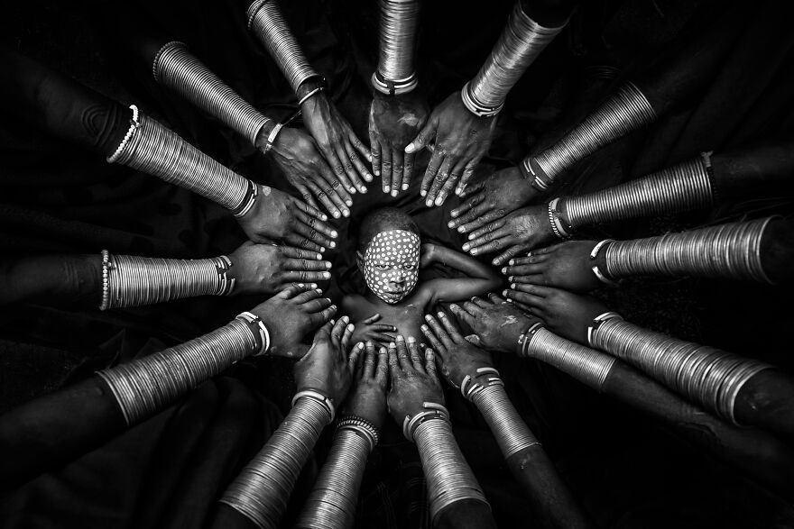 Elders Take Great Care Of Young Kids