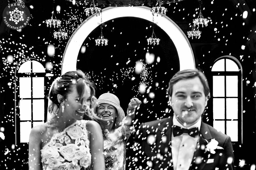 Black And White Emotional Moment By Elena Haralabaky