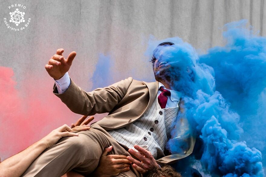 A Groom In A Surreal Moment Caught By Denise Motz