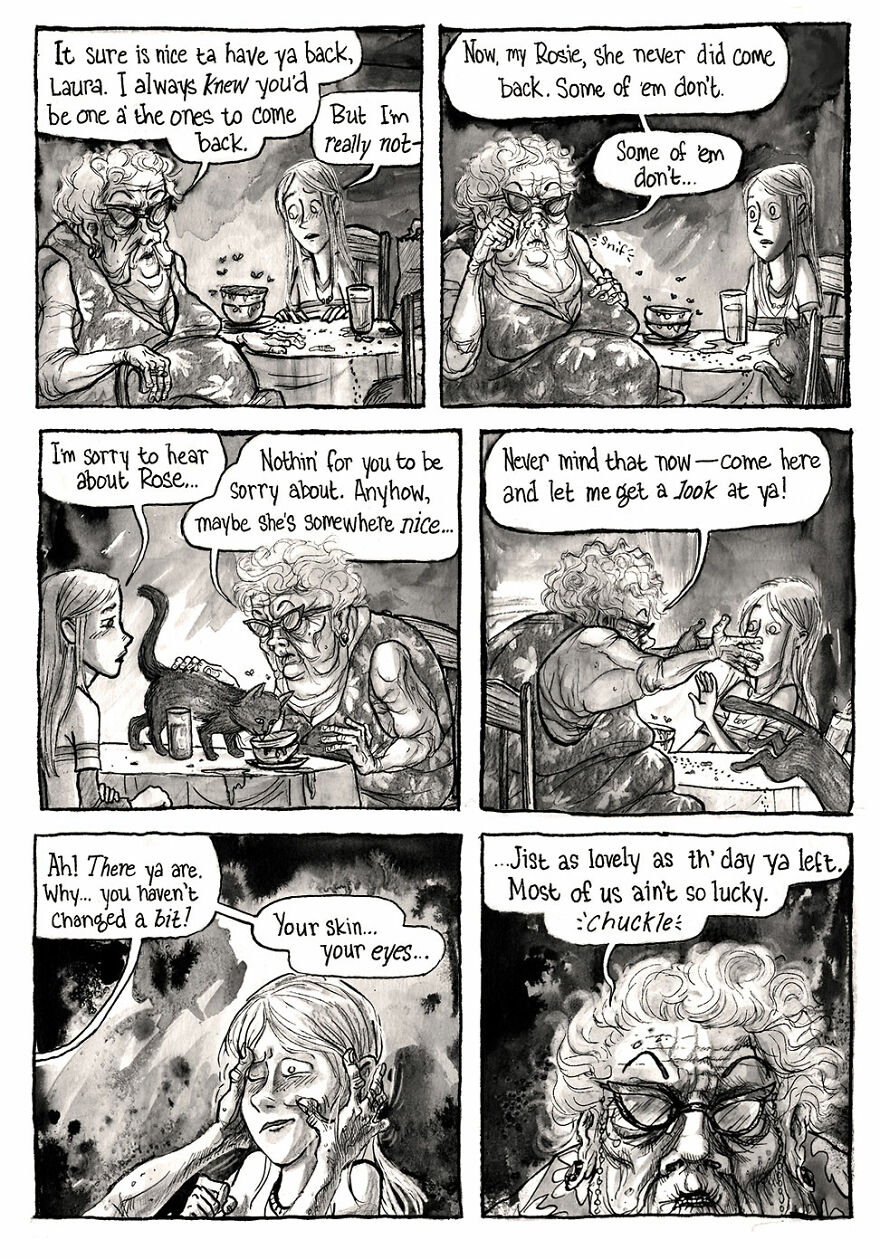 I Made A Horror Webcomic About A Small Town Hiding Terrible Secrets, Here’s Part 1