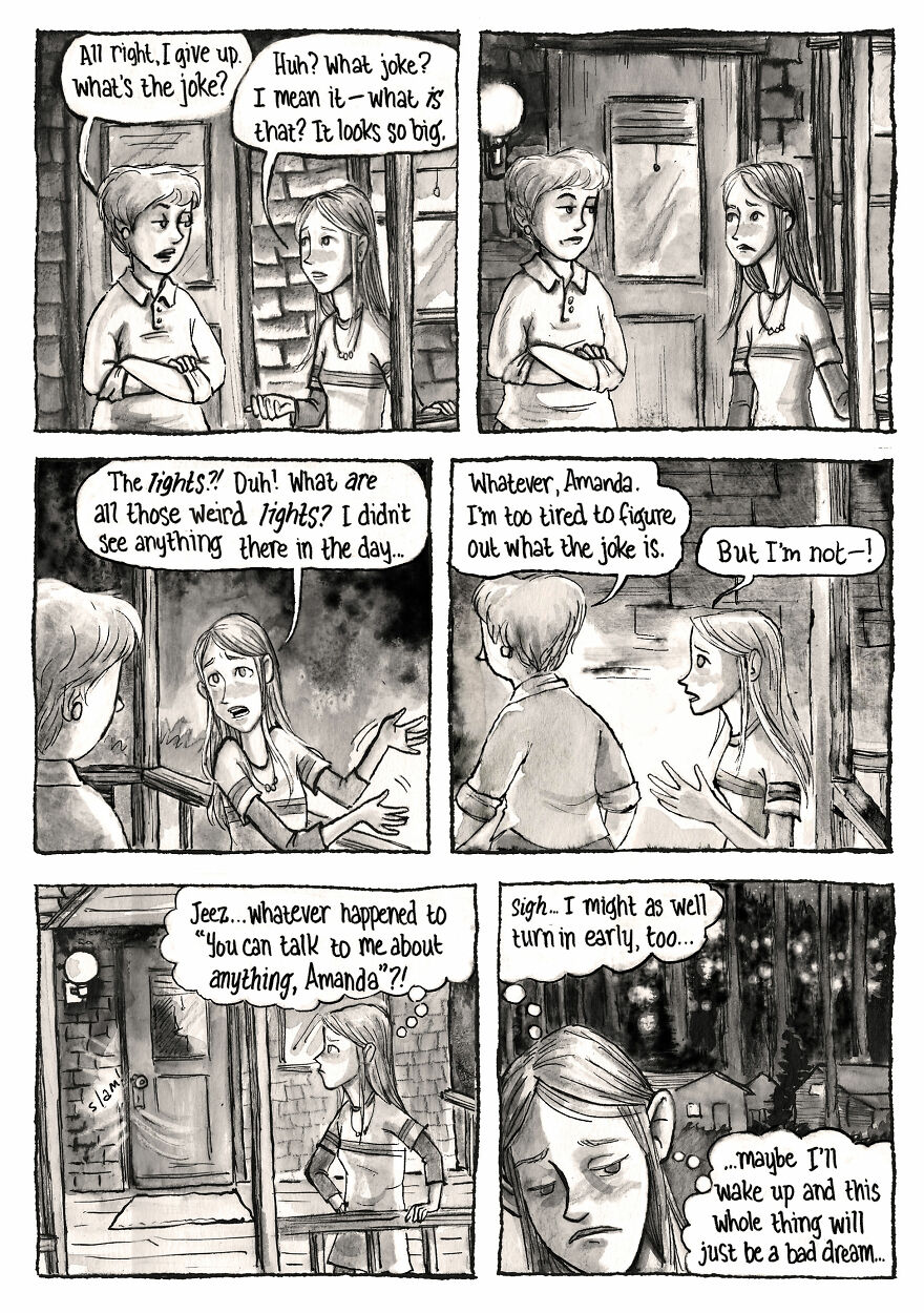 I Made A Horror Webcomic About A Small Town Hiding Terrible Secrets, Here’s Part 1
