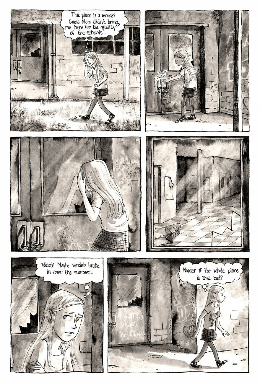 I Made A Horror Webcomic About A Small Town Hiding Terrible Secrets, Here’s Part 1