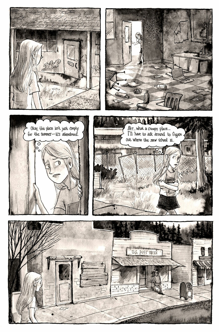 I Made A Horror Webcomic About A Small Town Hiding Terrible Secrets, Here’s Part 1