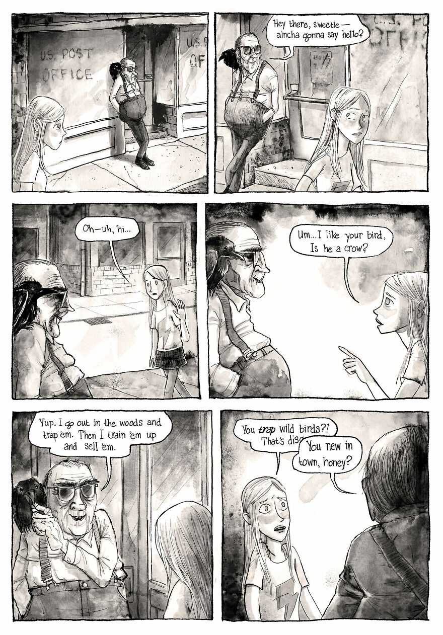 I Made A Horror Webcomic About A Small Town Hiding Terrible Secrets, Here’s Part 1