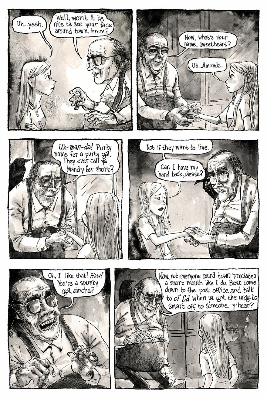 I Made A Horror Webcomic About A Small Town Hiding Terrible Secrets, Here’s Part 1