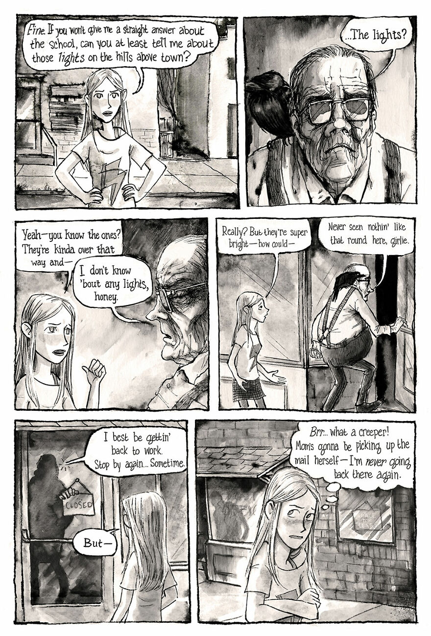 I Made A Horror Webcomic About A Small Town Hiding Terrible Secrets, Here’s Part 1