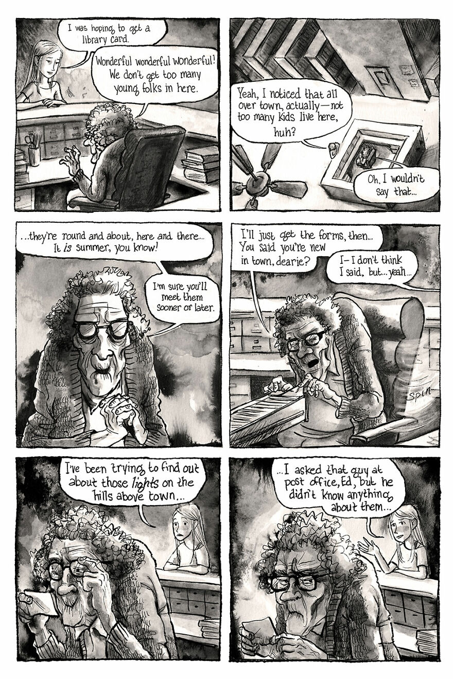 I Made A Horror Webcomic About A Small Town Hiding Terrible Secrets, Here’s Part 1