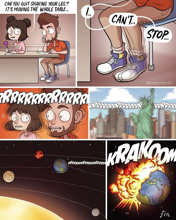 Funny Comics That Reveal Everyday Life With A Touch Of Humor By Adam Ellis