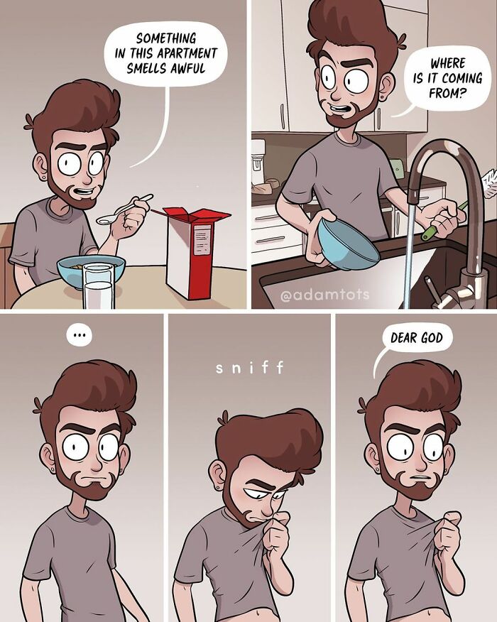 Funny Comics That Reveal Everyday Life With A Touch Of Humor By Adam Ellis