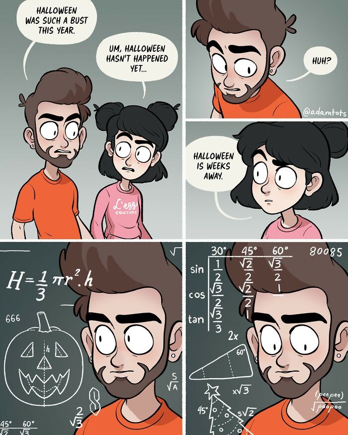 Funny Comics That Reveal Everyday Life With A Touch Of Humor By Adam Ellis