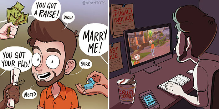 Funny Comics That Reveal Everyday Life With A Touch Of Humor By Adam Ellis