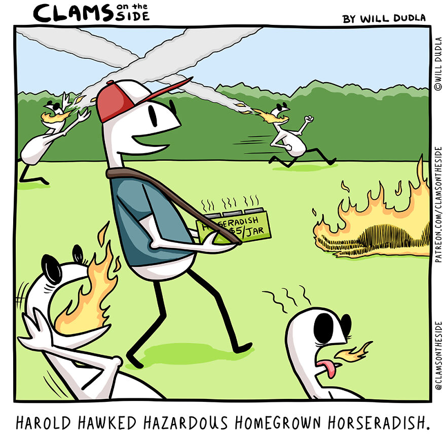 Alphabetically-Alliterate-Comics-Clams-On-The-Side-Will-Dudla