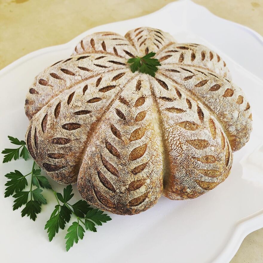 I Make Sourdough Bread From Scratch