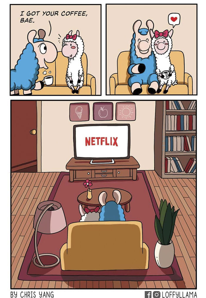 I Created A Wholesome Comic Series Featuring A Blue Llama(15 Pics)