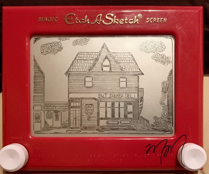 I Can Draw On The Etch-A-Sketch Better Than I Can On Paper (19 Pics) I Can Draw On The Etch-A-Sketch Better Than I Can On Paper (19 Pics)