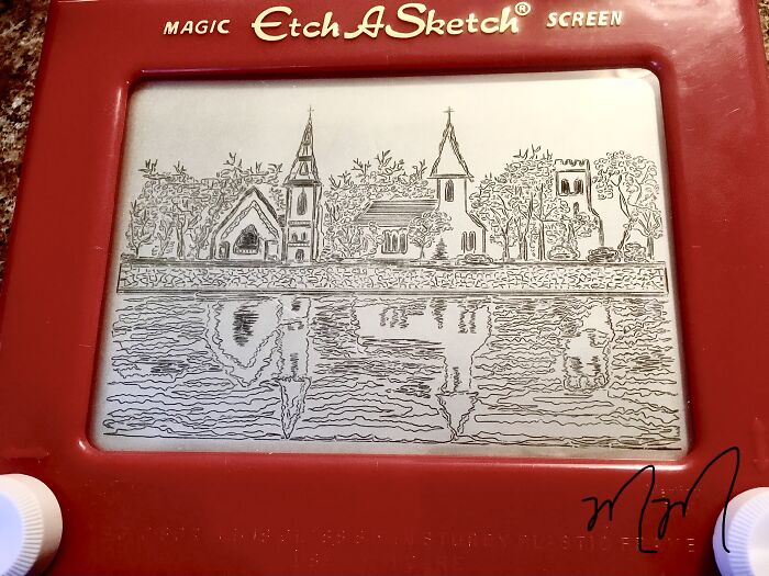 I Can Draw On The Etch-A-Sketch Better Than I Can On Paper (19 Pics) I Can Draw On The Etch-A-Sketch Better Than I Can On Paper (19 Pics)