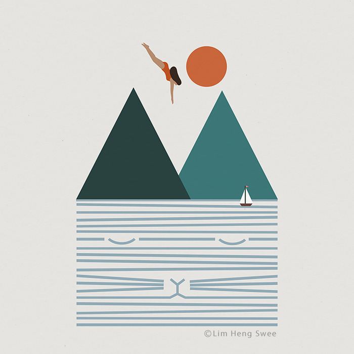 I Created 100 Illustrations To Prove That This Is The Land Of Cats. (40 Pics)