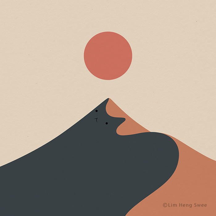 I Created 100 Illustrations To Prove That This Is The Land Of Cats. (40 Pics)