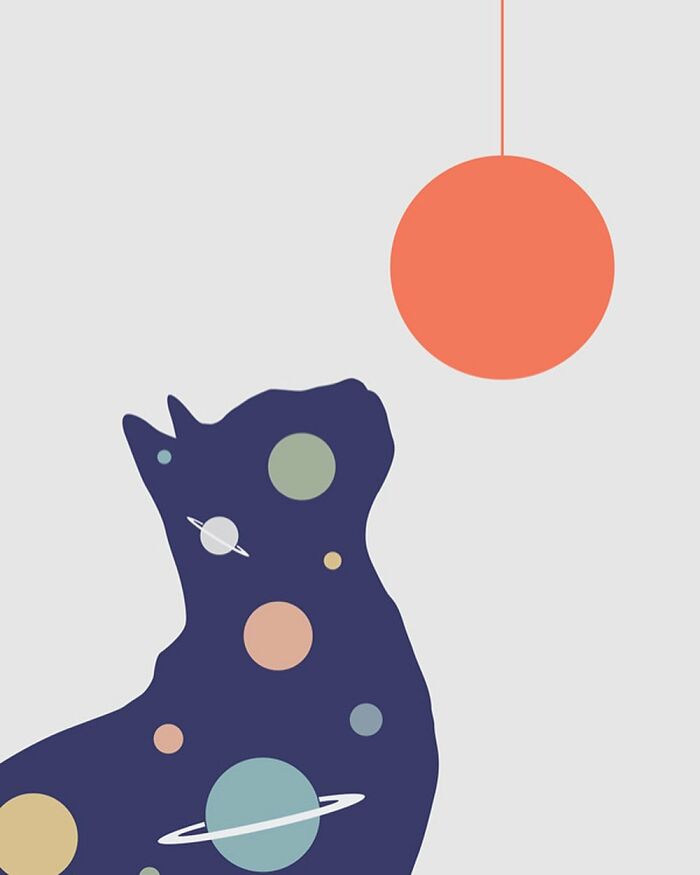 I Created 100 Illustrations To Prove That This Is The Land Of Cats. (40 Pics)