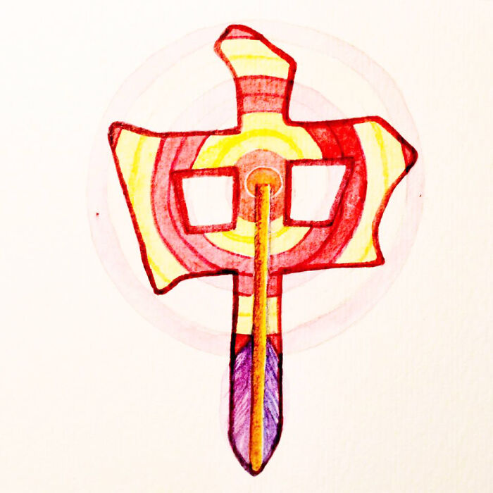 中 (Zhōng) Middle, Center