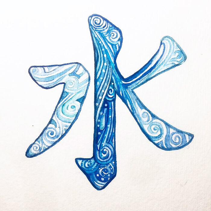 水 (Shuǐ) Water
