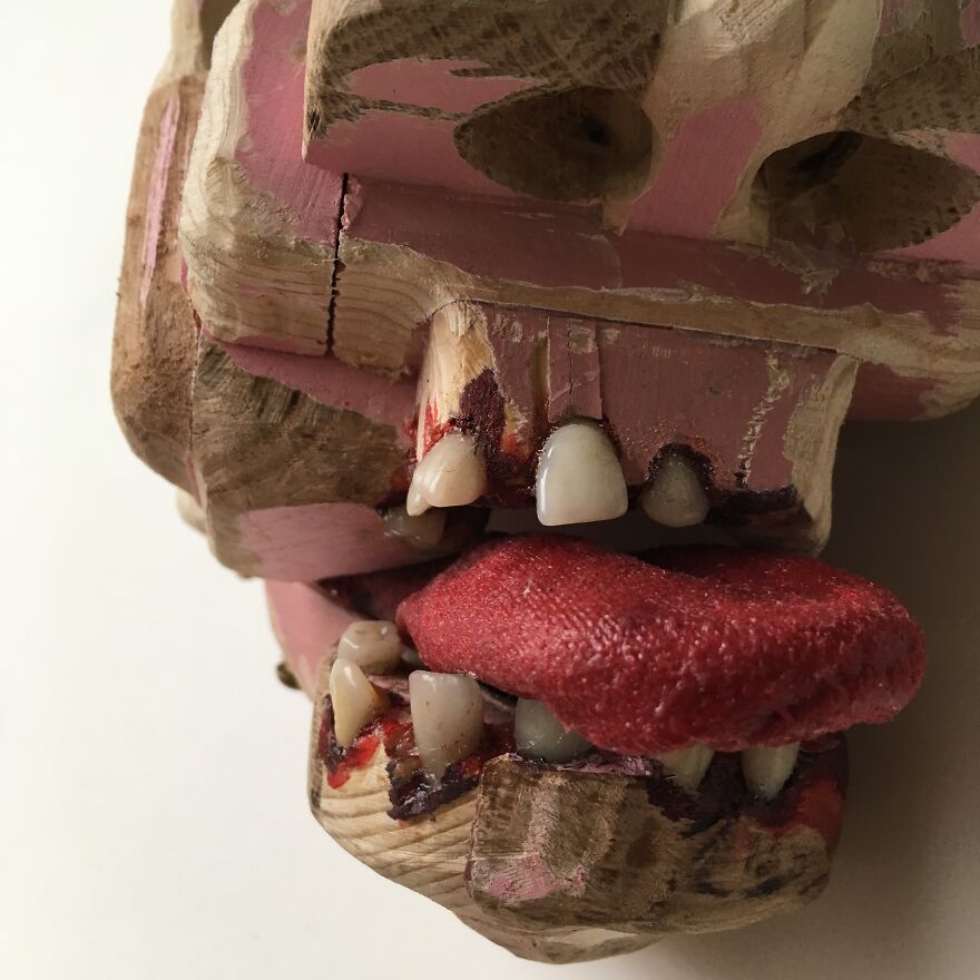 I Rediscovered A Box Of Pink Painted Scrap Wood And It Only Took A Global Lockdown To Finally Do What I Had Intended To Do With Them 7 Years Ago.