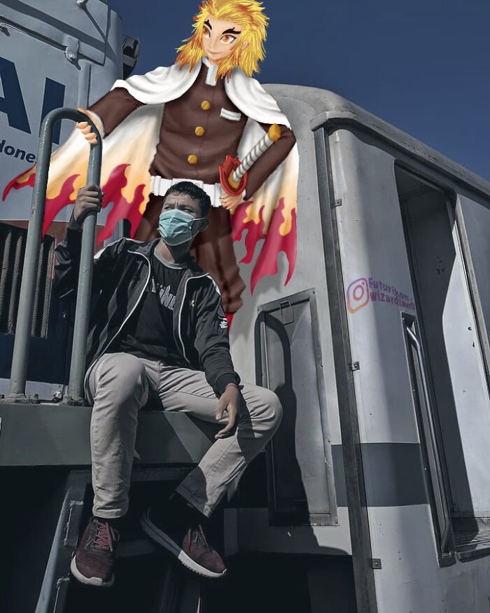 I Digitally Painting A Character Into Real Photo