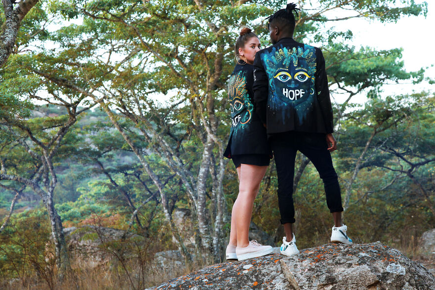 I’ve Made Customize Matching Jackets For Me And My Boyfriend!