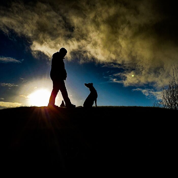 My Precious Dog And BF.