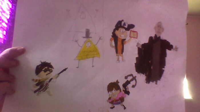 One Of My Favorites (Props If You Can Figure Out Who These Caricatures Are)