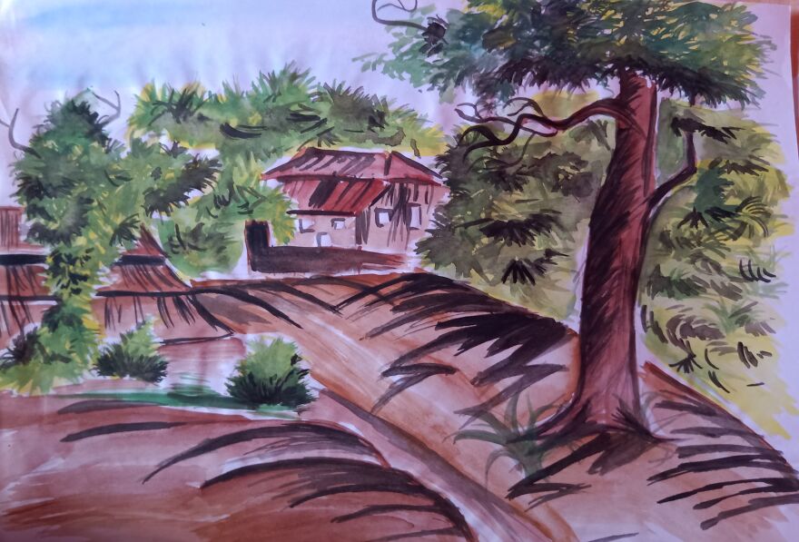 During The Lockdown I Created Many Drawings On Nature. And Here Are The Best Ones