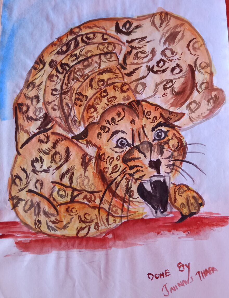 During The Lockdown I Created Many Drawings On Nature. And Here Are The Best Ones