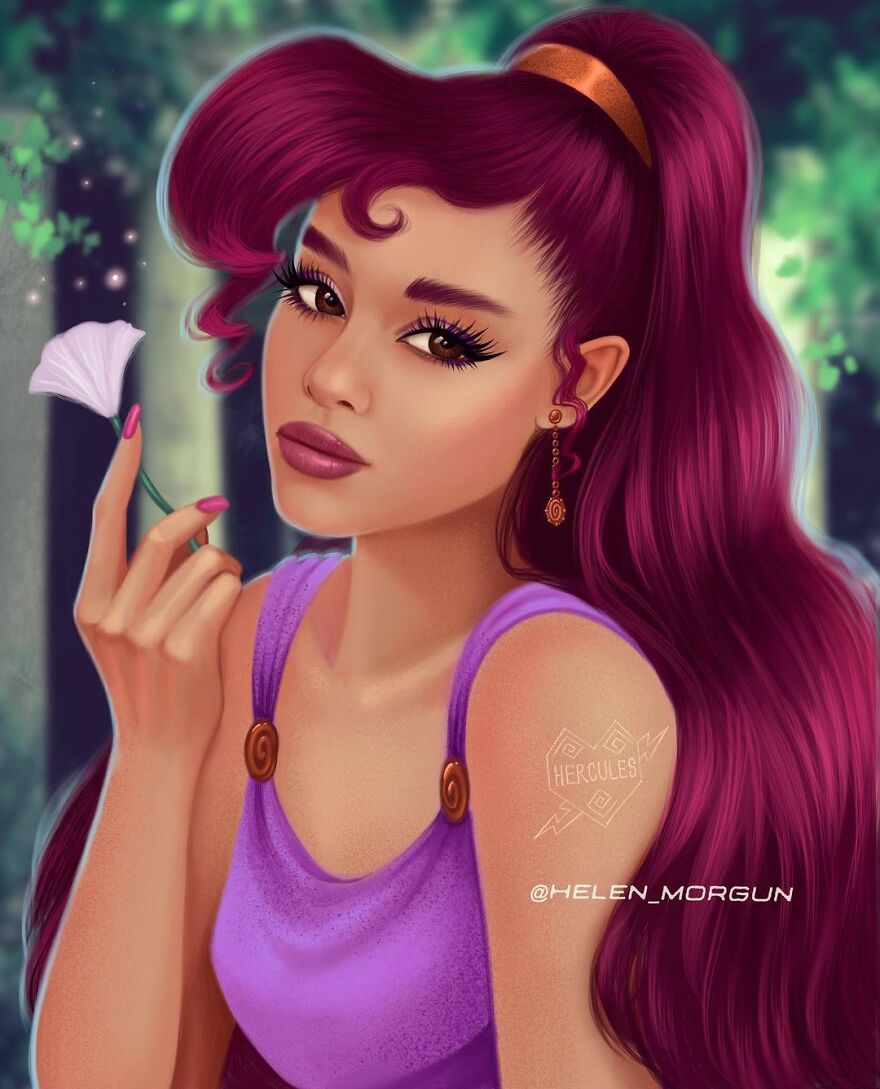 Ariana Grande As Megara