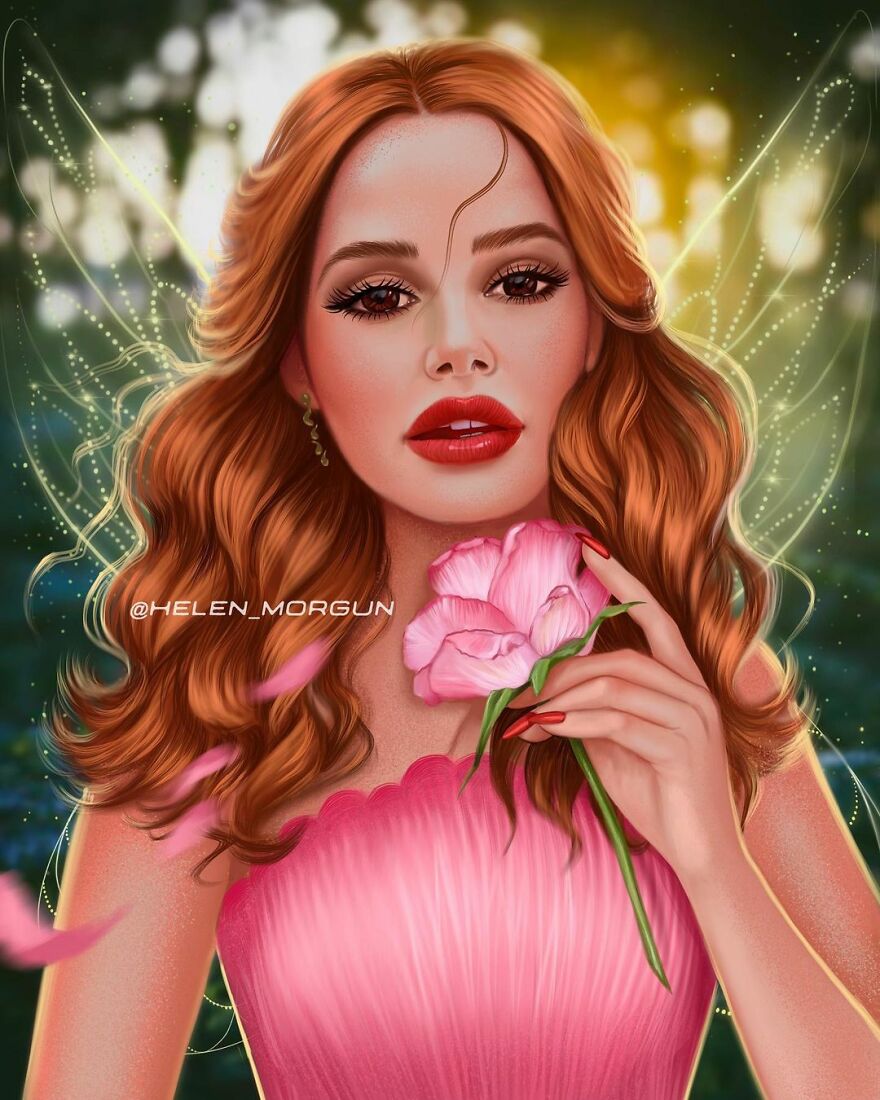 Madelaine Petsch As Rosetta Garden Fairy