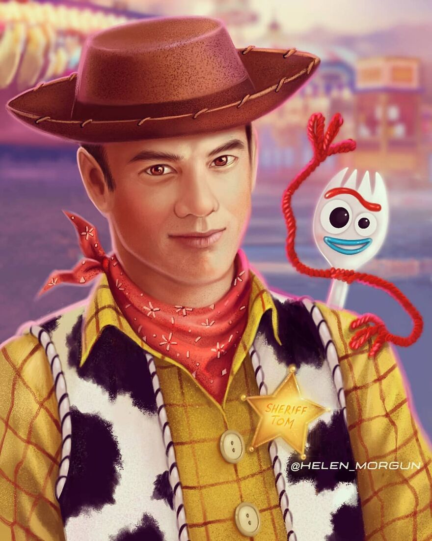 Tom Hanks As Sheriff Woody