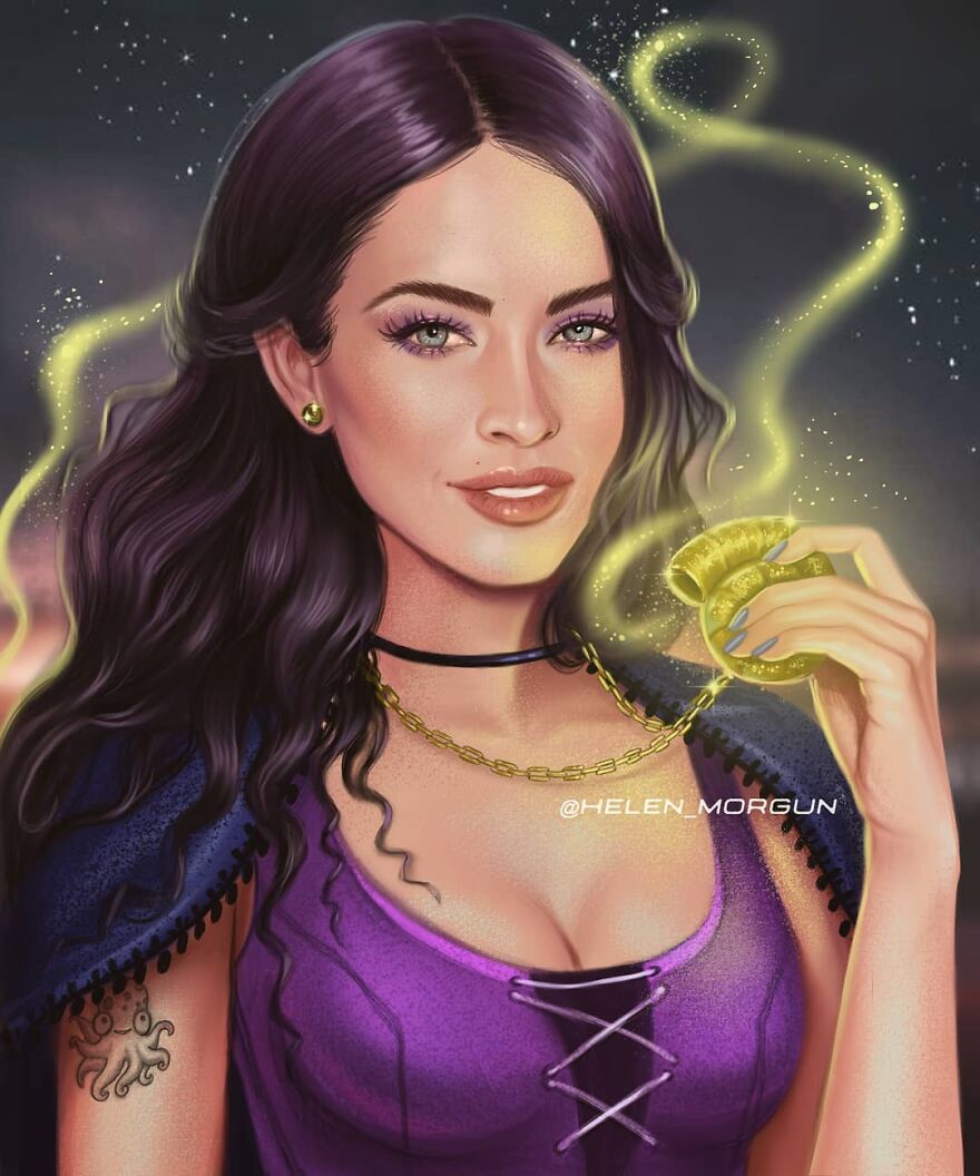 Megan Fox As Vanessa From Little Mermaid